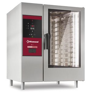 Diamond SDE/XC-10-230V/3- Electric Direct Steam Convection Oven, 19kW - SDE-XC-10-230V-3- - 1
