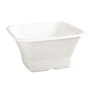 Fiesta Compostable Bagasse Square Bowls 40oz (Pack of 50) - FC538 - 3