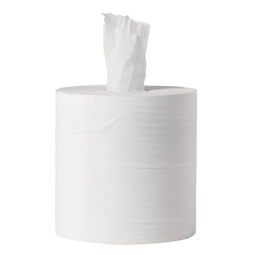 Jantex Centrefeed White Rolls 1-Ply 288m (Pack of 6) - GD834 - 1