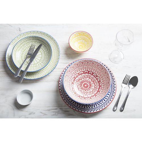 Olympia Fresca Plates Green 268mm (Pack of 4) - DR769 - 8