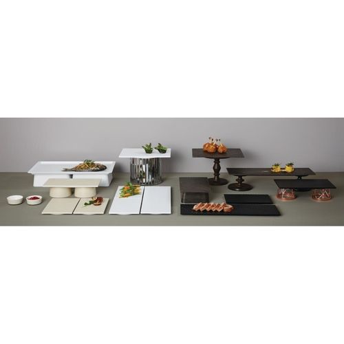 APS Zero Melamine Platter Black GN 1/2 - GK855 - 3