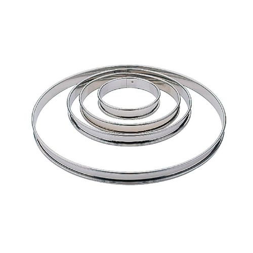 Matfer Bourgeat Plain Flan Ring 160mm - E645 - 1
