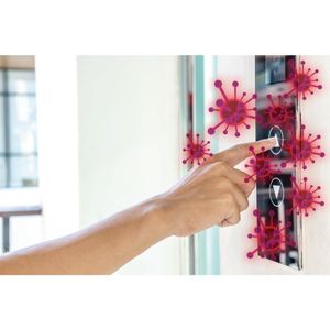 SteriStik Antibacterial Door Push 225x75mm (Pack of 10) - FR108 - 3