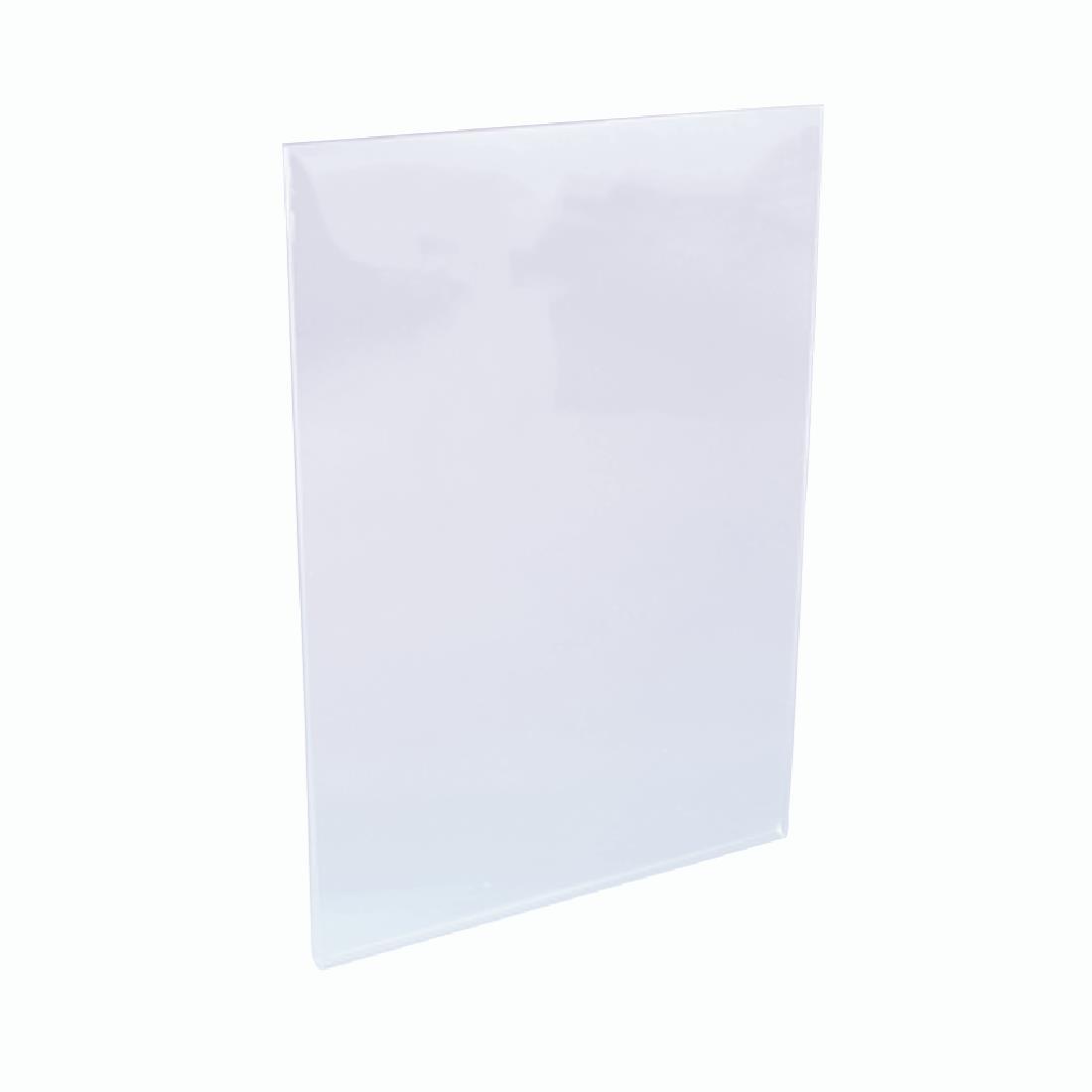 Clear Acrylic Menu Holder Sleeve A5 - CE304 - 1