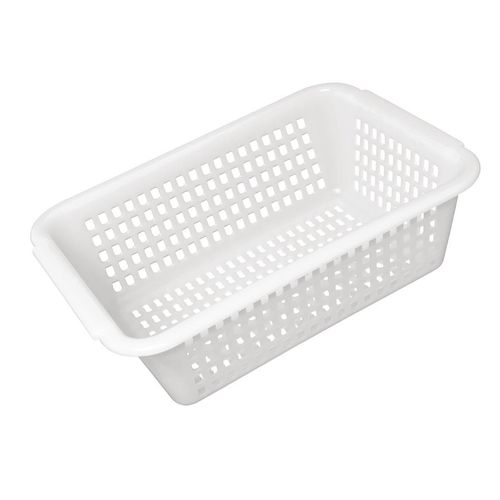 Vogue Square Colander White 272mm - CW356 - 2
