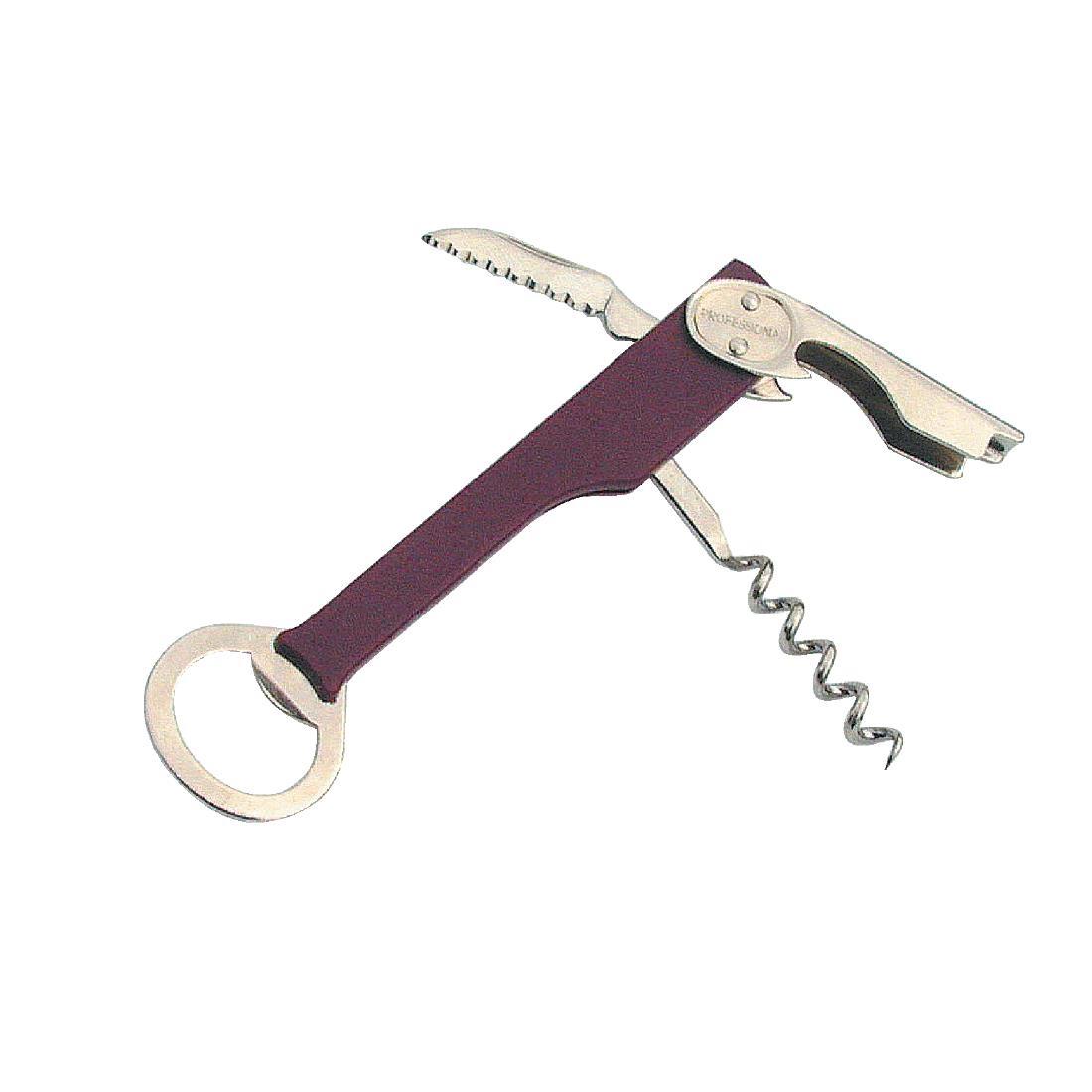 Bonver Waiter's Friend Corkscrew with Crown Beer Bottle Opener - D607 - 1