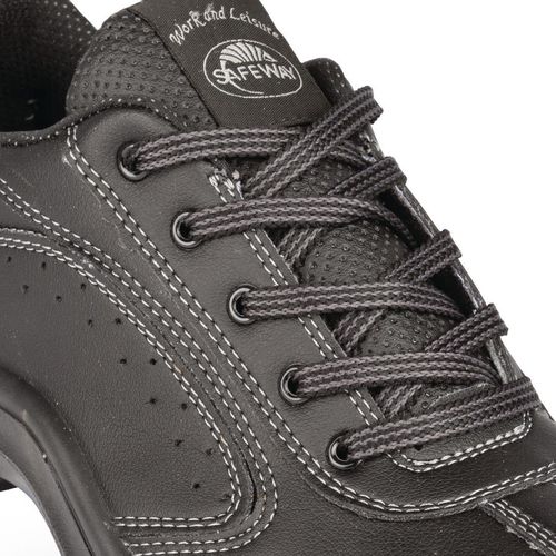 Slipbuster Side Perforated Lace Up Black 38