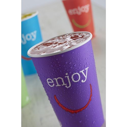 Huhtamaki Enjoy Paper Cold Cups 340ml / 12oz (Pack of 2000)