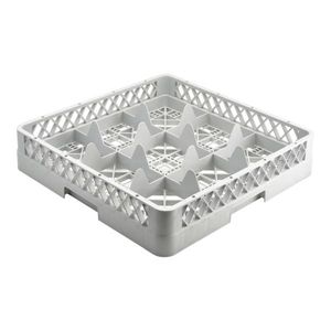 Genware 9 Comp Glass Rack With 3 Extenders - GR9-3 - 1