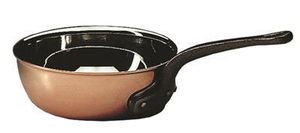 Bourgeat Alliance Slanted Saute Pan - Copper S/S 280mm - 373028 - 10143-04