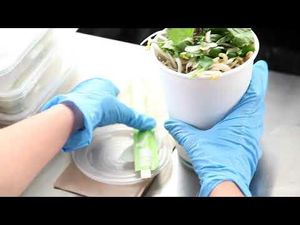 BioPak PLA Lids To Fit 8oz White PLA-Lined Paper BioBowls (Case of 1000) - BSCL-8PLA-UK - 3