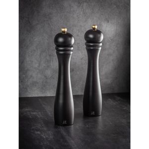 Peugeot Checkmate Pepper Mill Wood 12in - CU582 - 3