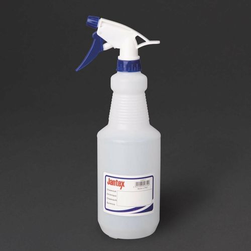 Jantex Colour-Coded Trigger Spray Bottle Blue 750ml - CD817 - 1