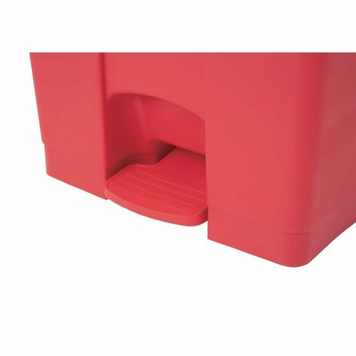 Jantex Kitchen Pedal Bin Red 65Ltr - DC710 - 4