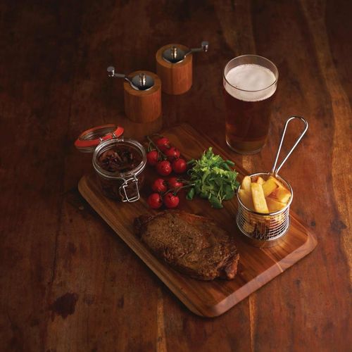 Olympia Chip basket Round with Handle 80mm - CE148 - 3