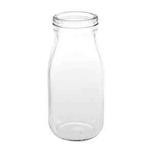 Olympia Glass Milk Bottles 200ml (Pack of 12) - CL141 - 1