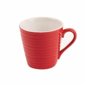 Olympia Café Aroma Mugs Red 340ml (Pack of 6) - DH632 - 1