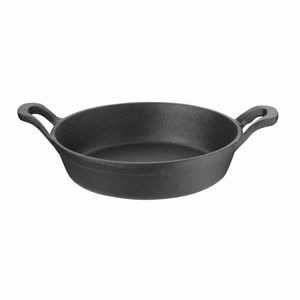 Olympia Round Cast Iron Eared Dish - GJ554 - 1