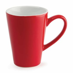 Olympia Cafe Latte Cups Red 340ml (Pack of 12) - GL486 - 1
