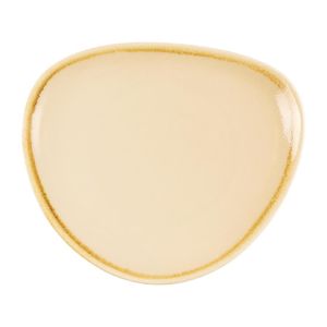 Olympia Kiln Triangular Side Plate Sandstone 165mm (Pack of 6) - GP325 - 1