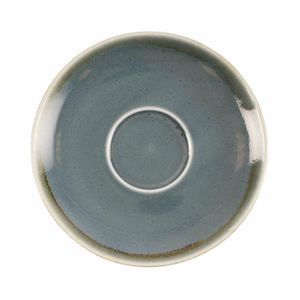 Olympia Kiln Cappuccino Saucer Ocean 140mm (Pack of 6) - GP347 - 1