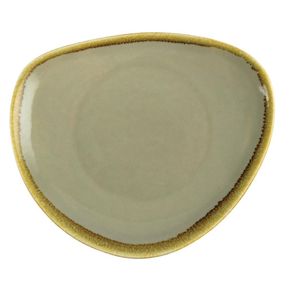 Olympia Kiln Triangular Plate Moss 230mm (Pack of 6) - GP473 - 1