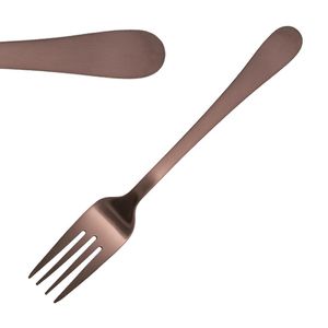 Olympia Cyprium Copper Dessert Fork (Pack of 12) - HC343 - 1