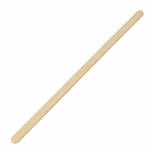 Fiesta Compostable Wooden Coffee Stirrers 190mm (Pack of 1000) - DK390 - 1