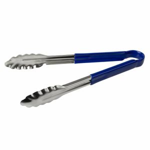 Hygiplas Colour Coded Blue Serving Tongs 11 - CB156 - 1