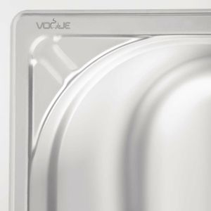 Vogue Heavy Duty Stainless Steel 1/1 Gastronorm Pan 200mm - DW436 - 3
