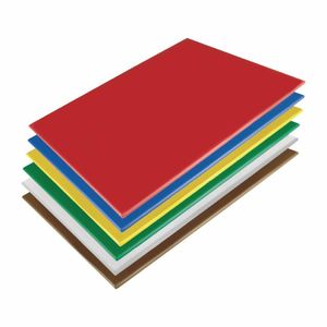 Hygiplas Low Density Chopping Boards 600x450x10mm (Pack of 6) - HC879 - 1