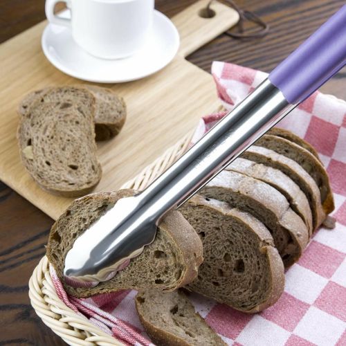 Hygiplas Colour Coded Serving Tong Purple 405mm - HC853 - 5