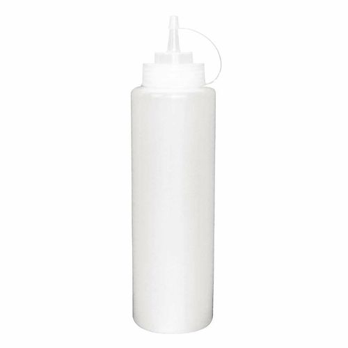 Vogue Clear Squeeze Sauce Bottle 12oz - K657 - 1