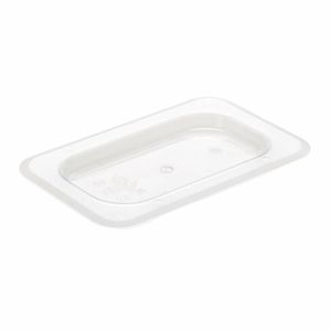 Vogue Polycarbonate 1/9 Gastronorm Lid Clear - U249 - 1