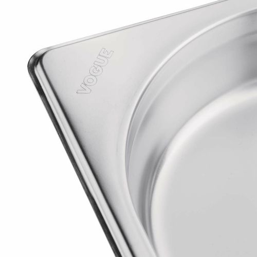 Vogue Stainless Steel 1/1 Gastronorm Pan 20mm - K998 - 6
