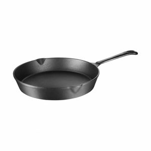 Vogue Round Cast Iron Skillet Pan 255mm - M655 - 1