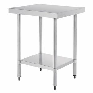 Vogue Stainless Steel Prep Table 600mm - T389 - 1