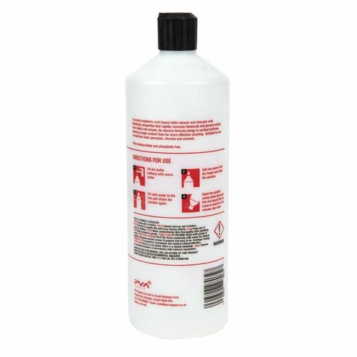 PVA Hygiene Toilet Cleaner Squeezy Bottle 1Ltr - FE772 - 2