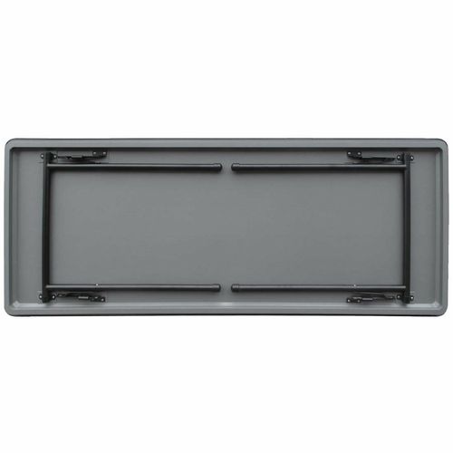 Bolero ABS Rectangular Folding Table Grey 5ft - GC595 - 5