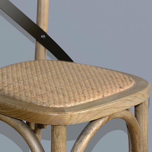 Bolero Wooden Barstool with Backrest - GG657 - 6