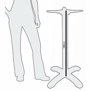 Bolero Cast Iron Poseur Table Leg Base - CR478 - 3
