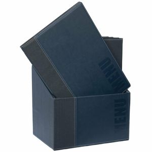 Securit Contemporary Menu Covers and Storage Box A4 Blue (Pack of 20) - U270 - 1