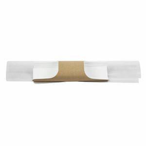 Colpac Clasp Clip Recyclable Kraft Baguette Packs (Pack of 500) - FA386 - 3