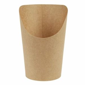 Colpac Recyclable Kraft Wrap Scoops (Pack of 1000) - FA377 - 1