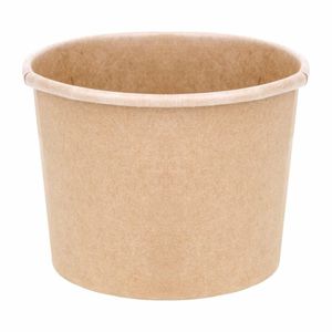 Fiesta Recyclable Soup Containers 340ml/12oz 98mm (Pack of 500) - FP476 - 1
