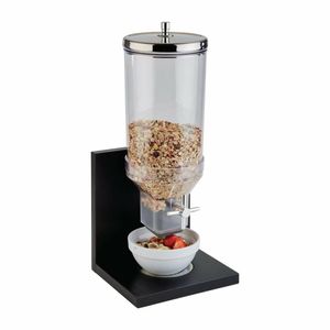 APS Single Cereal Dispenser with Black Base 4.5Ltr - FJ656 - 1