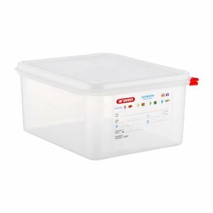 Araven Polypropylene 1/2 Gastronorm Food Container 10Ltr (Pack of 4) - T988 - 1