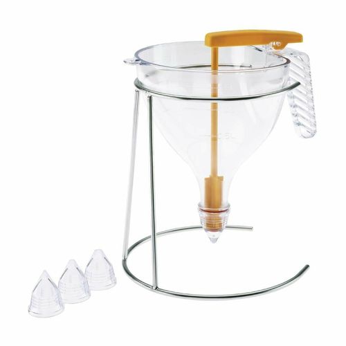 Matfer Bourgeat Piston Funnel with Stand 1.5Ltr - DB550 - 1