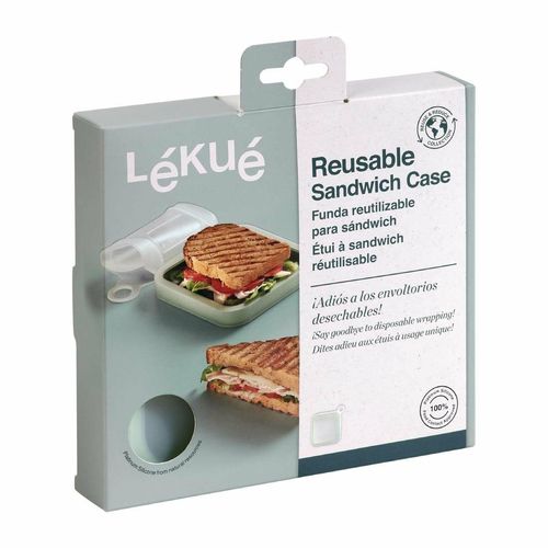 Lekue Reusable Silicone Sandwich Case - FS298 - 7