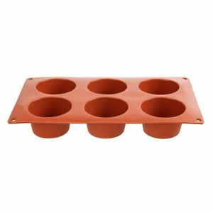 Pavoni Formaflex Silicone Muffin Mould 6 Cup - N933 - 1